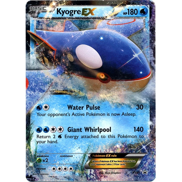 Light Play Kyogre EX XY41 Promo Pokemon Card